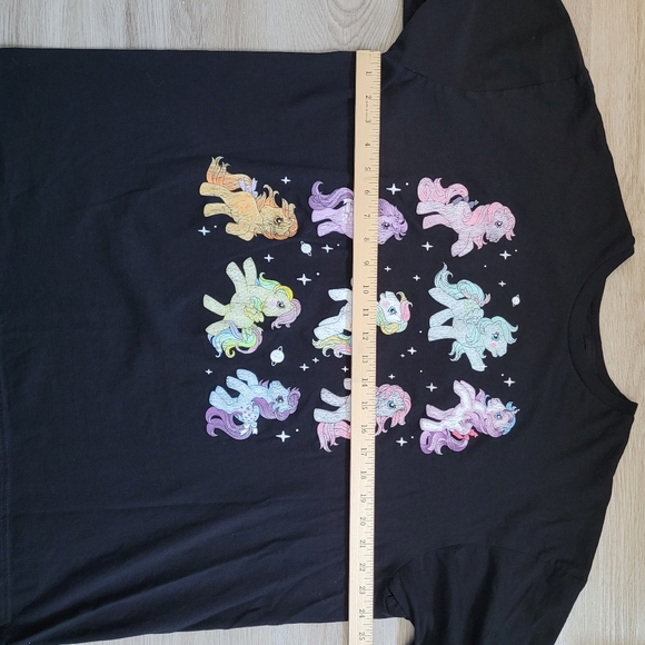 MY LITTLE PONY Boyfriend Fit Girls T-Shirt Junior Women's XXL HOT TOPIC - Picture 7 of 7